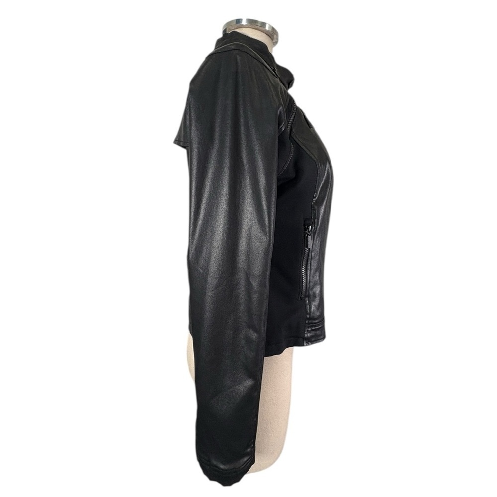 Harley Davidson Leather Moto Biker Jacket Size Medium - Picture 2 of 11